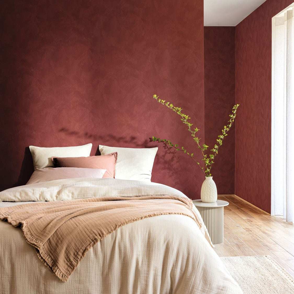 CLK106088197 Uni Mat Chalk Wallpaper by Caselio