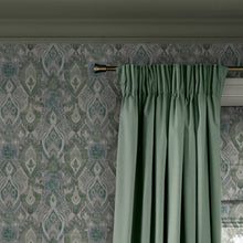 142306 Daraee Tapestry Blue & Green Wallpaper by Graham & Brown