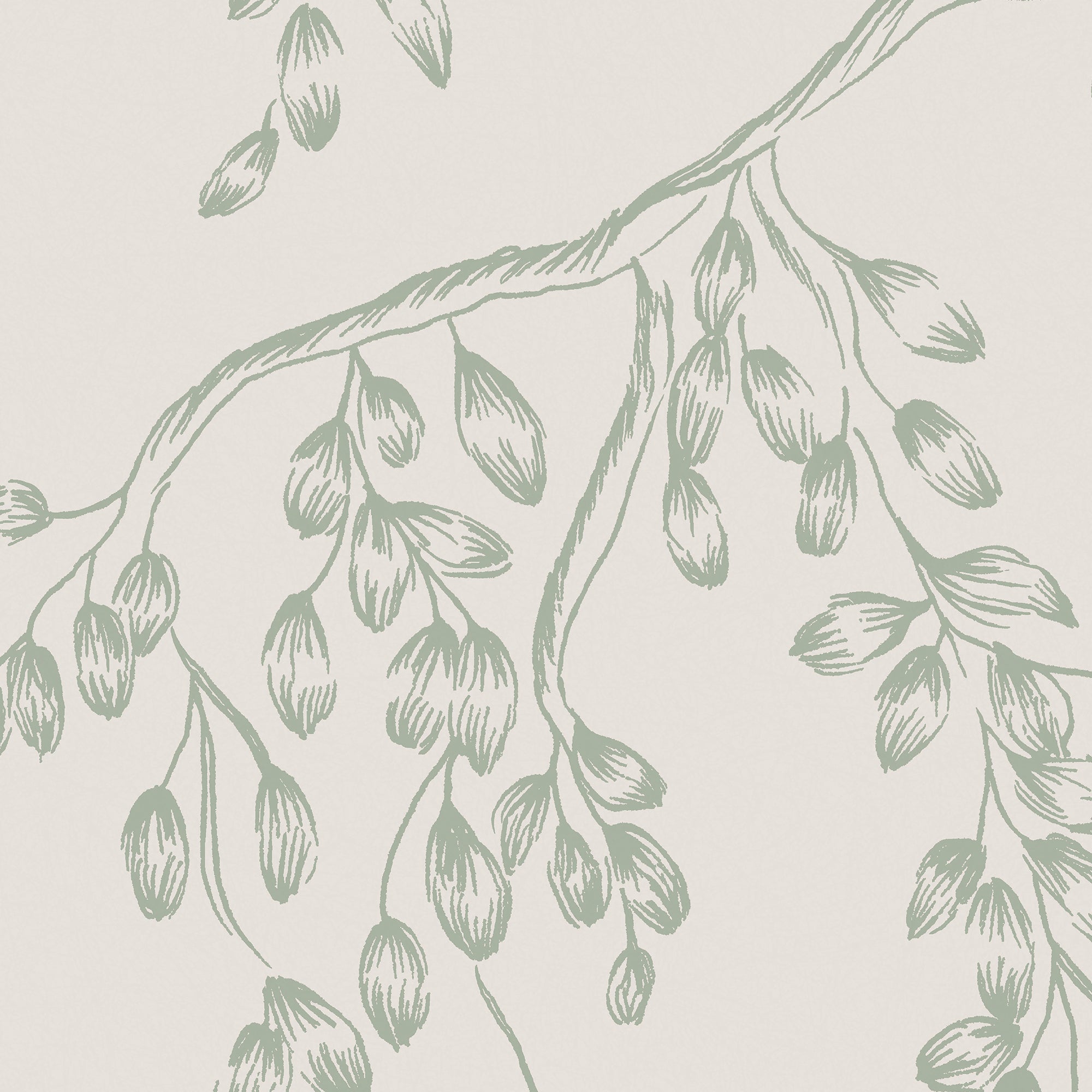 140333 Rainham Willow Wallpaper by Laura Ashley