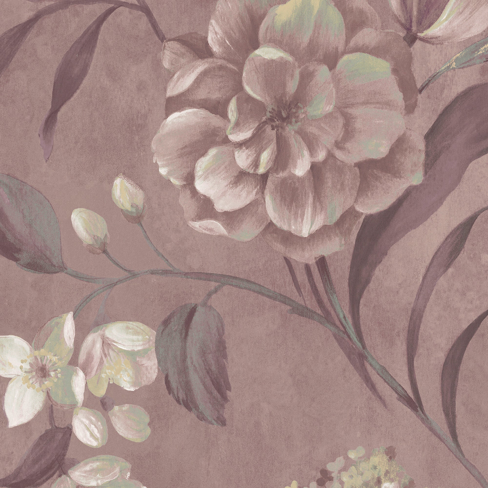 140325 Blairmore Floral Wallpaper by Laura Ashley