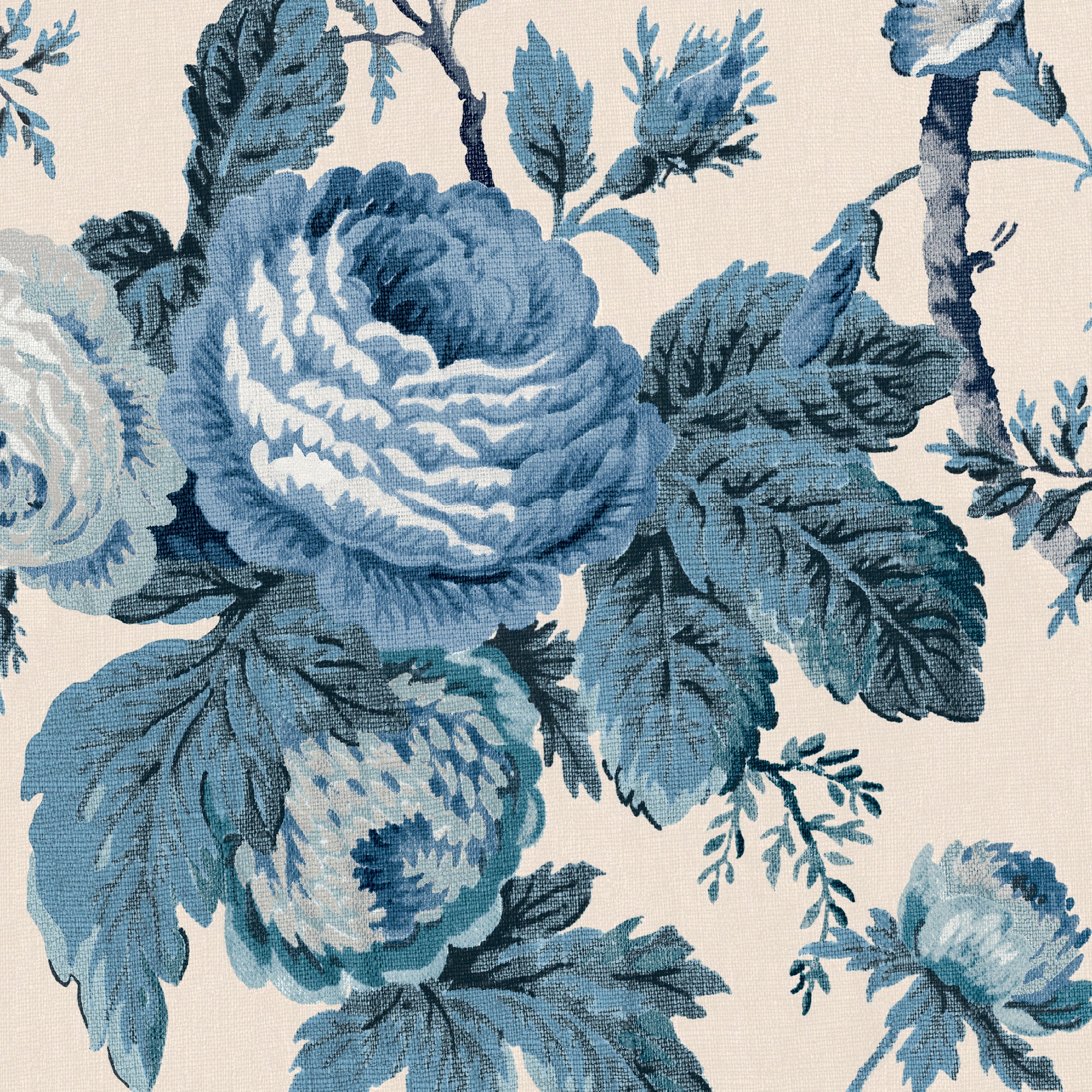 140324 Uffington Roses Wallpaper by Laura Ashley