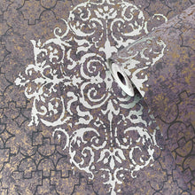 CM2481 Lustre Metallic Purple Lilac Wallpaper by Galerie