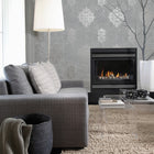 CM2483 Lustre Metallic Silver Grey Wallpaper by Galerie