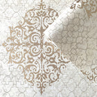 CM2485 Lustre Metallic Cream Wallpaper by Galerie