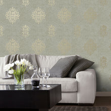 CM2486 Lustre Metallic Bronze Brown Wallpaper by Galerie