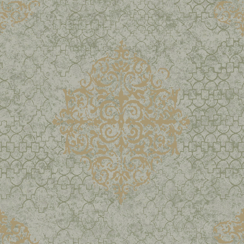 CM2486 Lustre Metallic Bronze Brown Wallpaper by Galerie