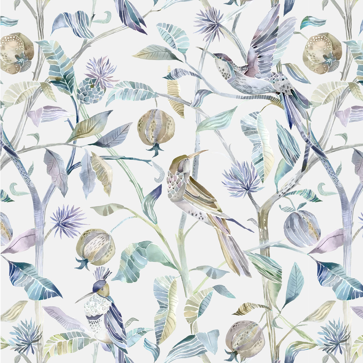 Colyford Skylark Tiverton Wallpaper by Voyage Maison | COLYFOR/WPO/SKL