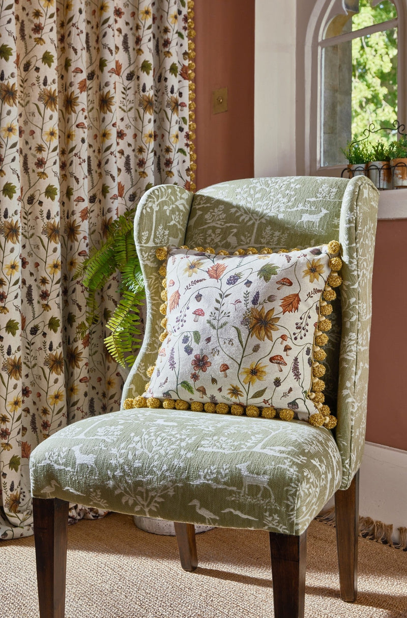Hibiscus Summer Cottage Charm Fabric by Prestigious Textiles | 8852/348