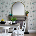 Cranes Cobalt Wallpaper by Voyage Maison | CRANES/WPO/COB