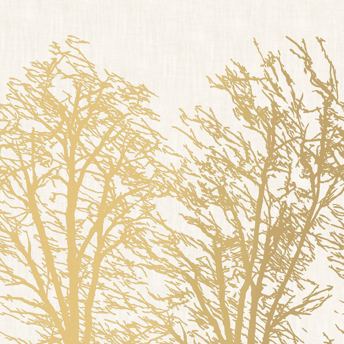 Inverno Cream/Gold Spring 2026 Mural by Coraggio — flat