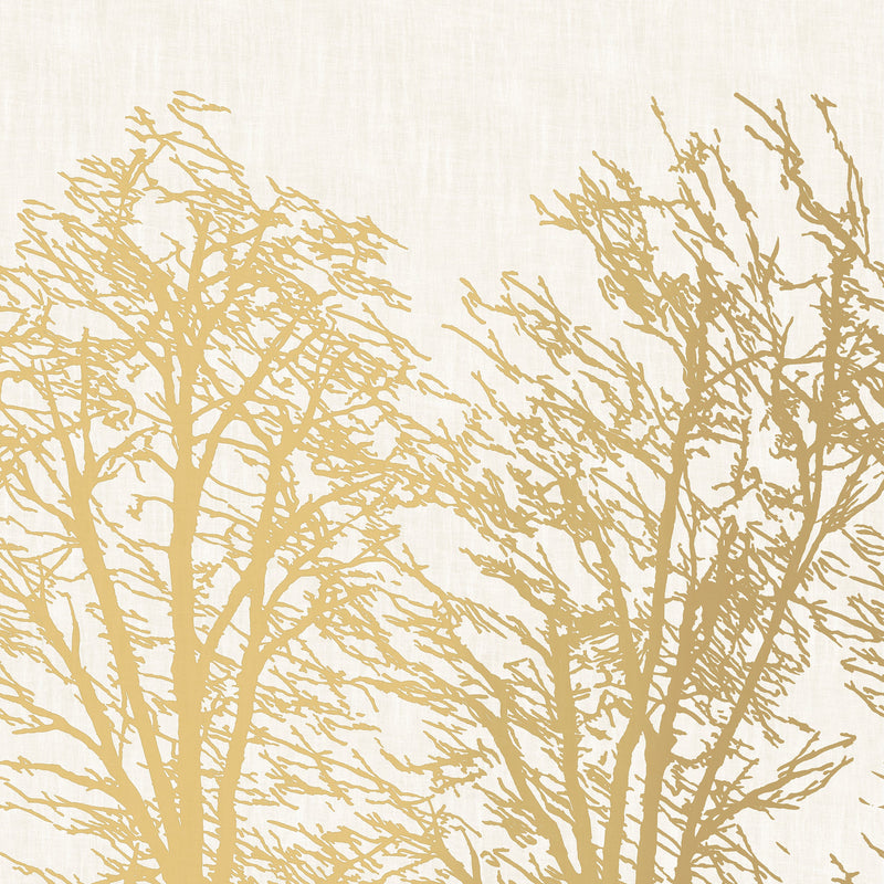 Inverno Cream/Gold Spring 2026 Mural by Coraggio — flat