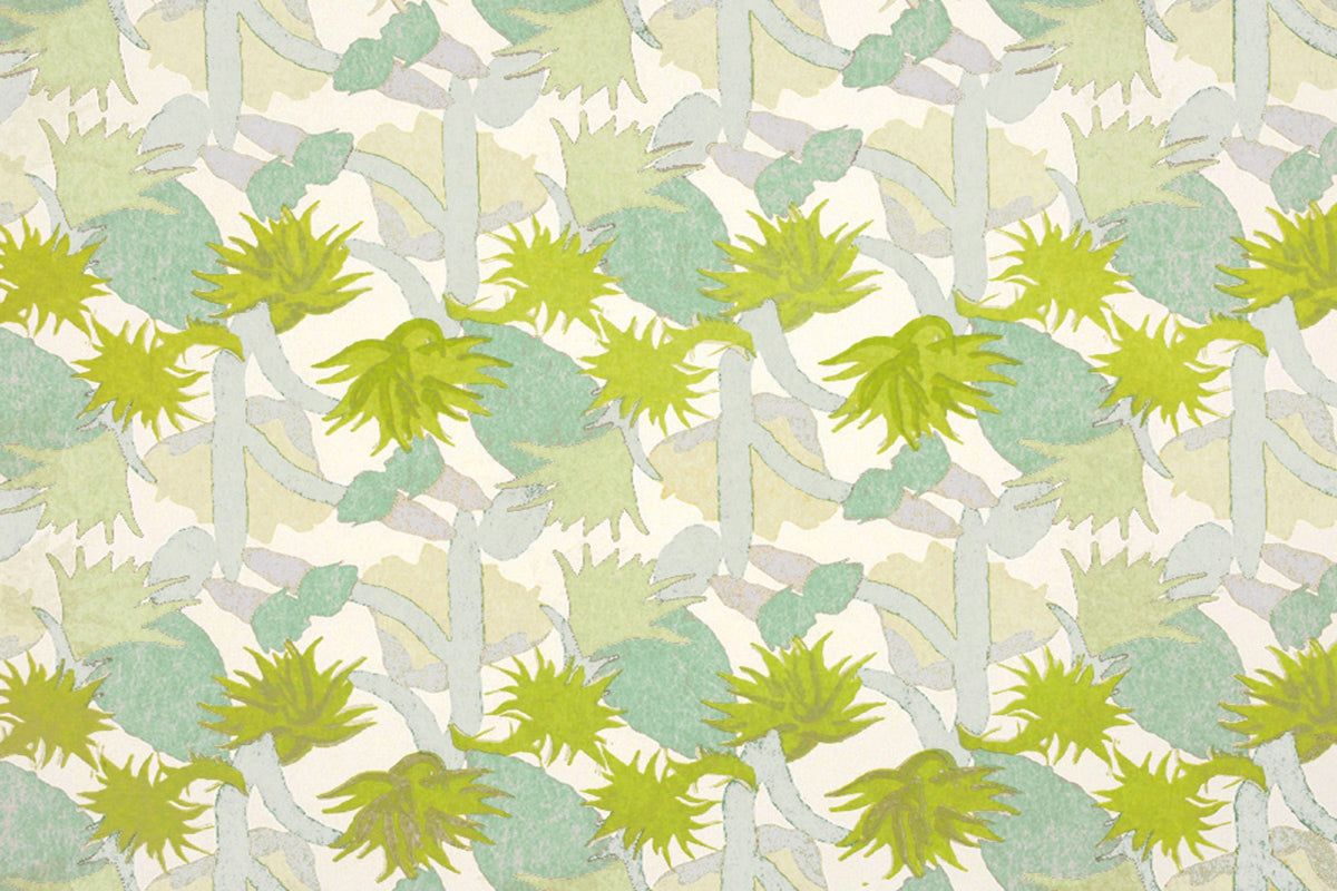 Cactus Flower Aruba Wallpaper by Christopher Farr Cloth
