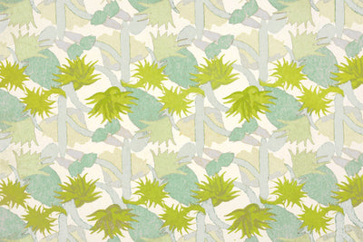 Cactus Flower Aruba Wallpaper by Christopher Farr Cloth
