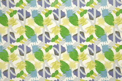 Cactus Flower Grass Wallpaper by Christopher Farr Cloth