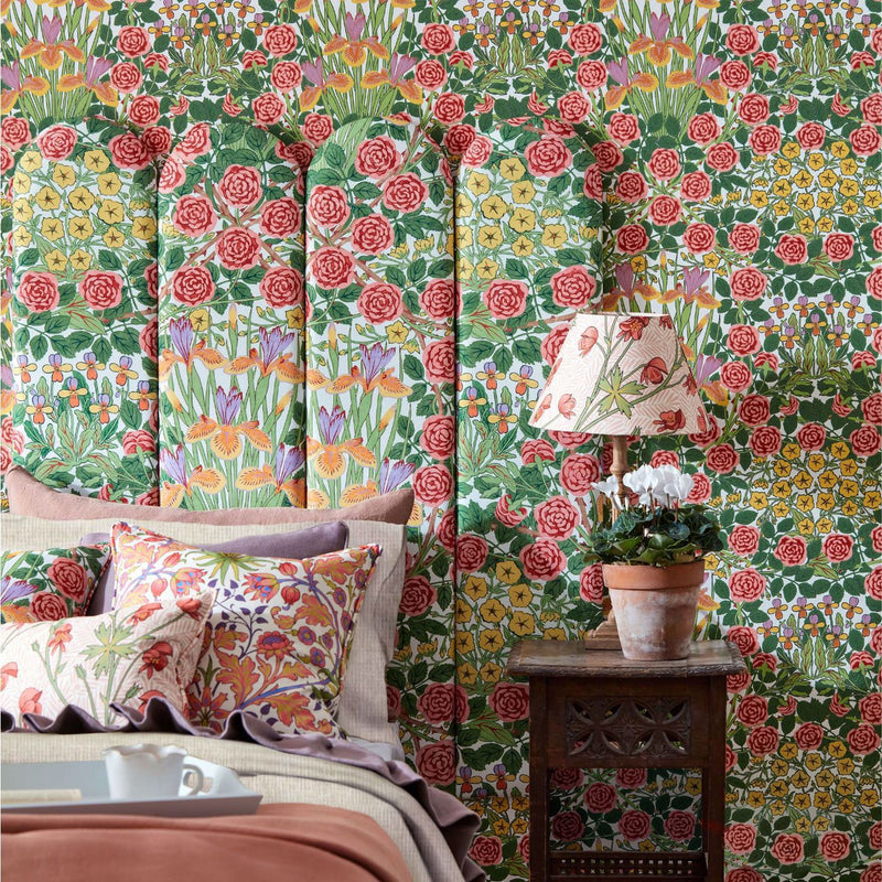 Campanula Bedford Park Wallpaper by Morris & Co