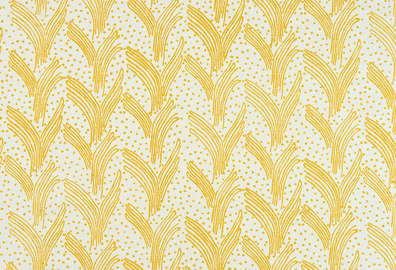 Carnac Lemon fabric by Christopher Farr Cloth