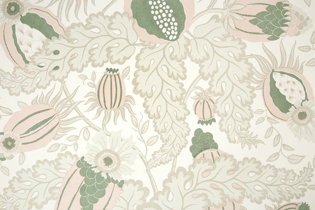 Carnival Moss Wallpaper by Christopher Farr Cloth