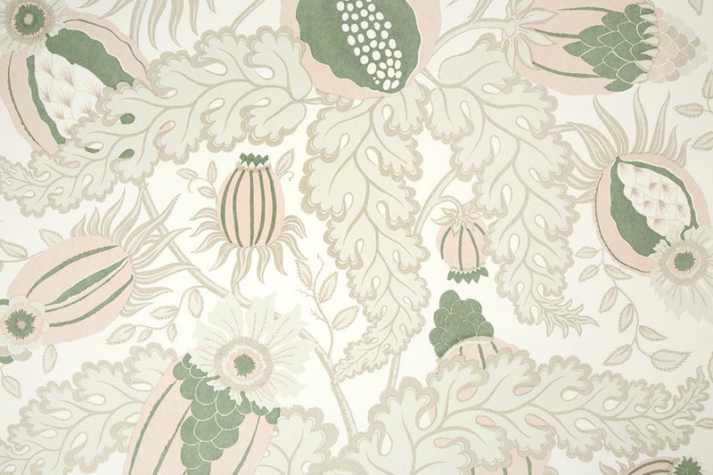 Carnival Moss Wallpaper by Christopher Farr Cloth