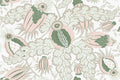 Carnival Vinyl Opal Wallpaper by Christopher Farr Cloth