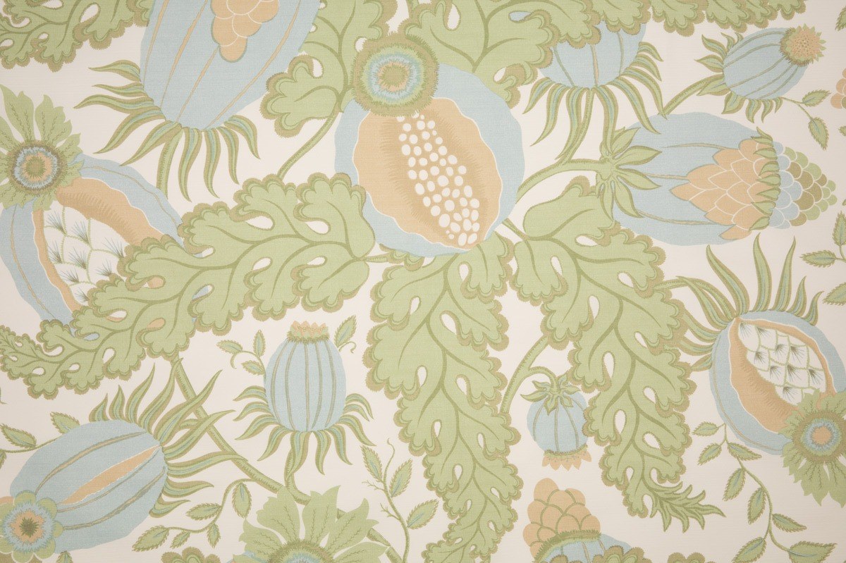 Carnival Celeste Fabric by Christopher Farr Cloth