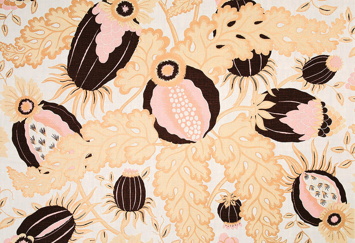 Carnival Copper fabric by Christopher Farr Cloth