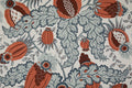 Carnival Rust Wallpaper by Christopher Farr Cloth