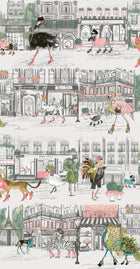 BMWL005/02A Catwalk Wild Life Wallpaper by Brand McKenzie