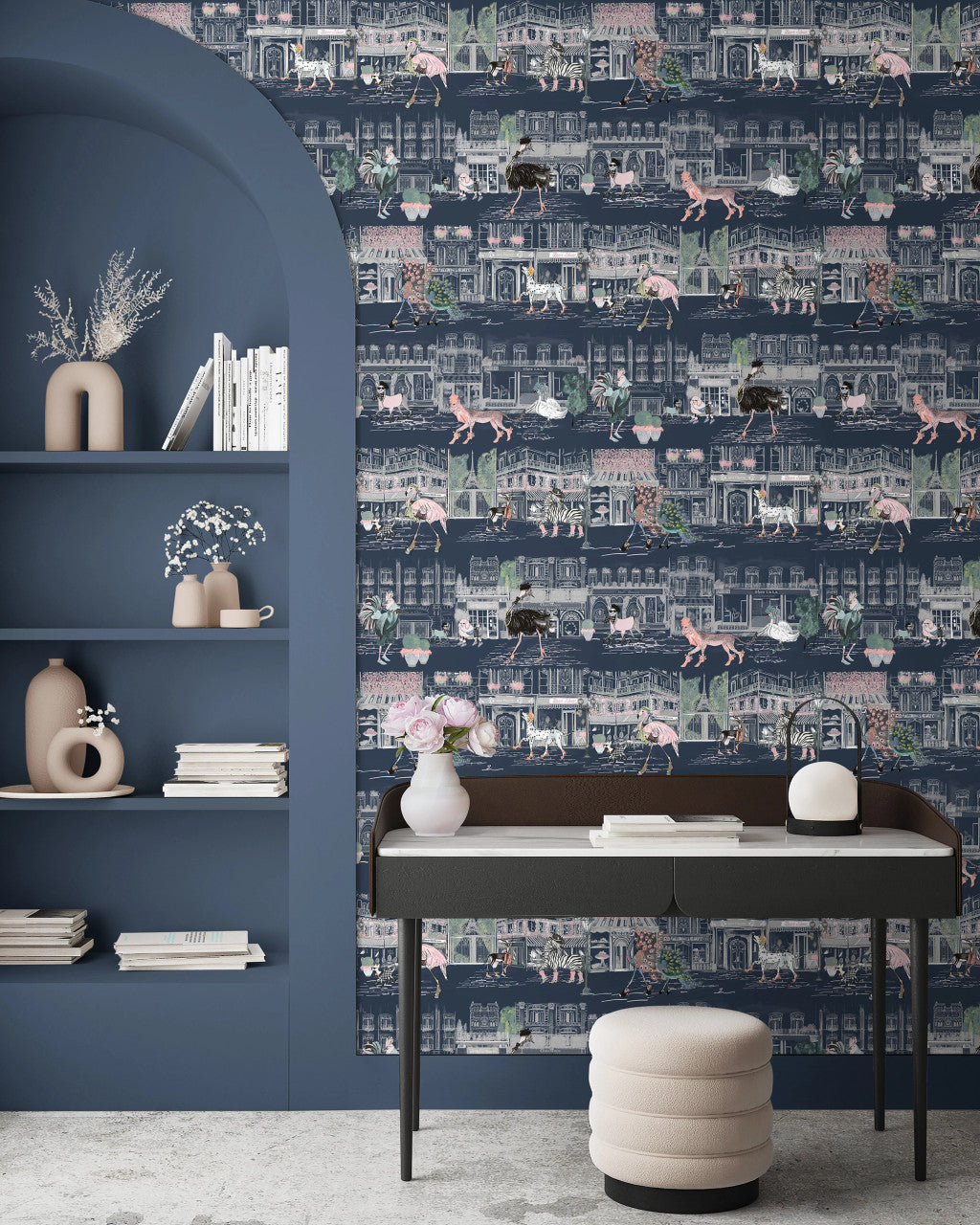 BMWL005/02B Catwalk Wild Life Wallpaper by Brand McKenzie