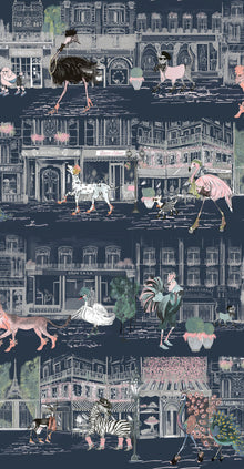 BMWL005/02B Catwalk Wild Life Wallpaper by Brand McKenzie