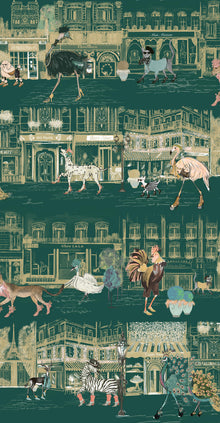BMWL005/02C Catwalk Wild Life Wallpaper by Brand McKenzie