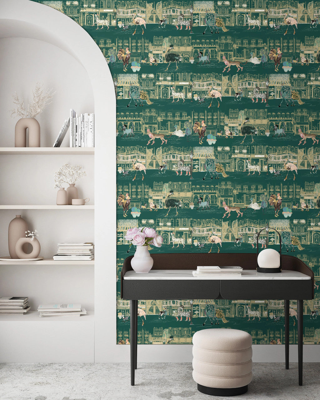 BMWL005/02C Catwalk Wild Life Wallpaper by Brand McKenzie