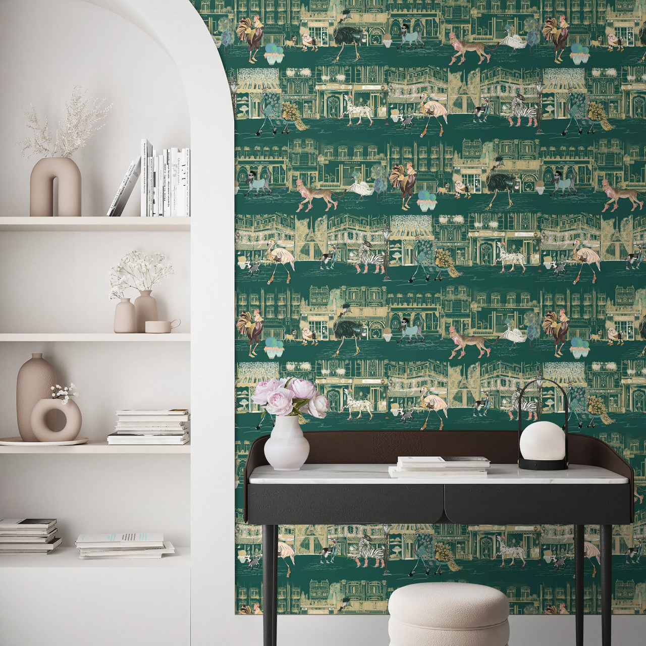 BMWL005/02C Catwalk Wild Life Wallpaper by Brand McKenzie