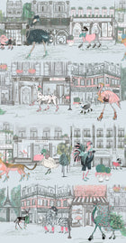 BMWL005/02D Catwalk Wild Life Wallpaper by Brand McKenzie