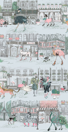 BMWL005/02D Catwalk Wild Life Wallpaper by Brand McKenzie