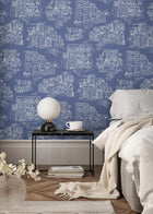 BMPP004/01A Charming Lanes Wallpaper by Brand McKenzie