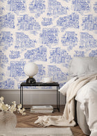 BMPP004/01B Charming Lanes Wallpaper by Brand McKenzie