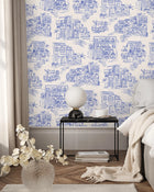 BMPP004/01B Charming Lanes Wallpaper by Brand McKenzie
