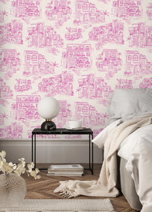 BMPP004/01C Charming Lanes Wallpaper by Brand McKenzie