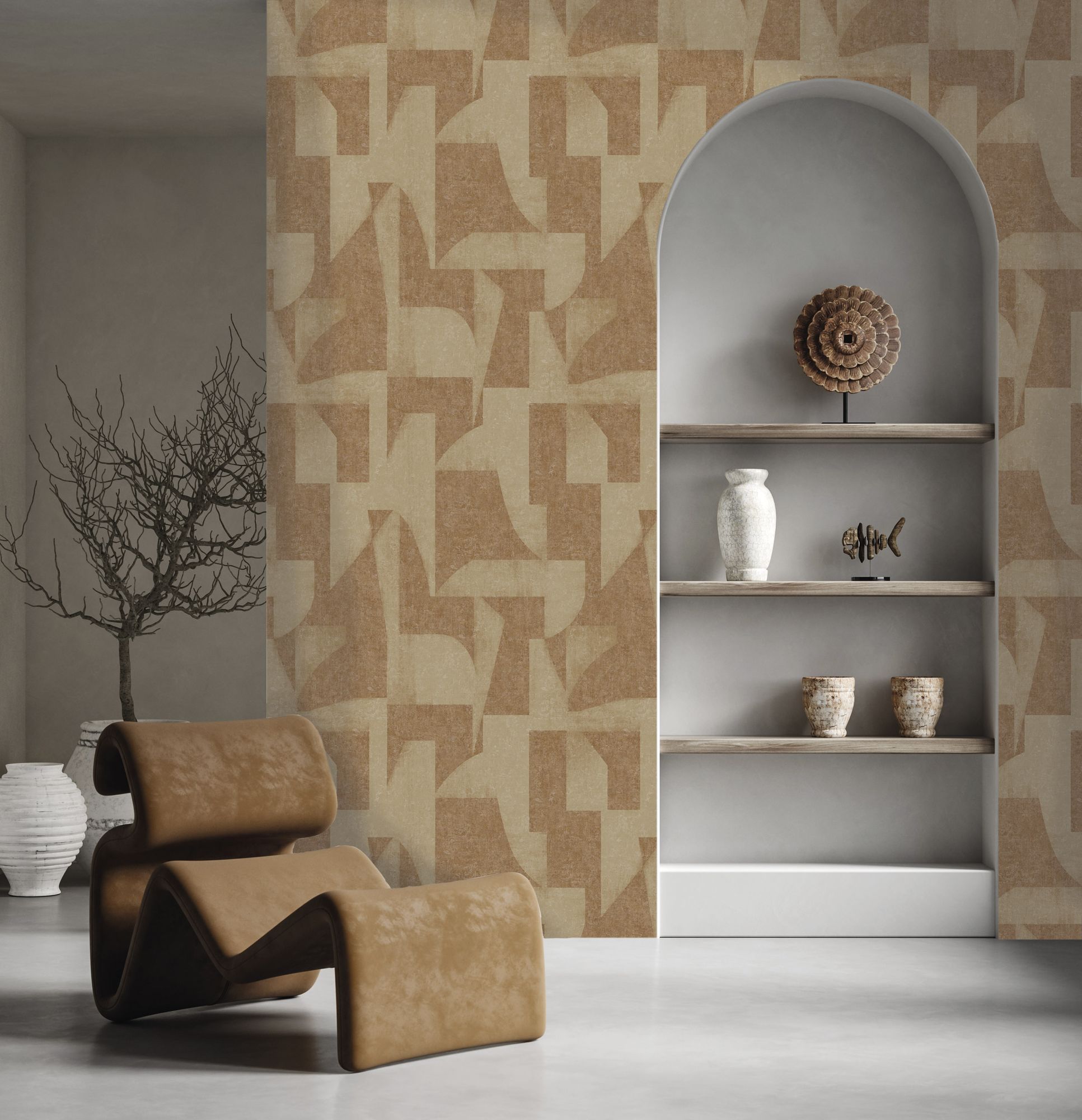 GE02410 Chillon Corten Wallpaper by Sketch Twenty 3