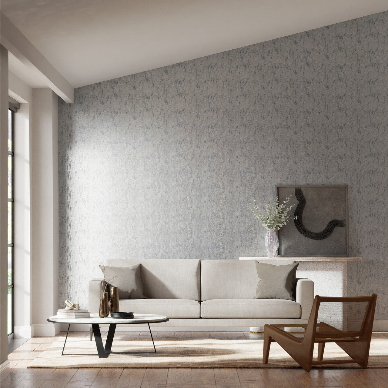 111170 Cobra Colour 3 Sapphire Wallpaper by Harlequin