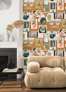 BMWL005/03B Connecting Frames Wild Life Wallpaper by Brand McKenzie