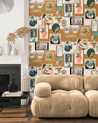 BMWL005/03B Connecting Frames Wild Life Wallpaper by Brand McKenzie