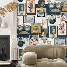 BMWL005/03D Connecting Frames Wild Life Wallpaper by Brand McKenzie