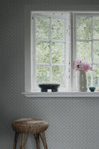 S10235 Misty Blue Beata Le Village Wallpaper by Sandberg