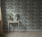 S10237 Sky Blue Raphael Le Village Wallpaper by Sandberg