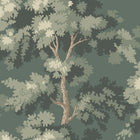 S10238 Moss Green Raphael Le Village Wallpaper by Sandberg