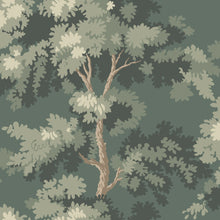 S10238 Moss Green Raphael Le Village Wallpaper by Sandberg
