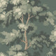 Moss Green Raphael Le Village Wallpaper by Sandberg