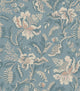 Misty Blue Daphne Le Village Wallpaper by Sandberg
