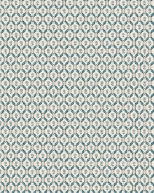 S10244 Misty Blue Hugo Le Village Wallpaper by Sandberg